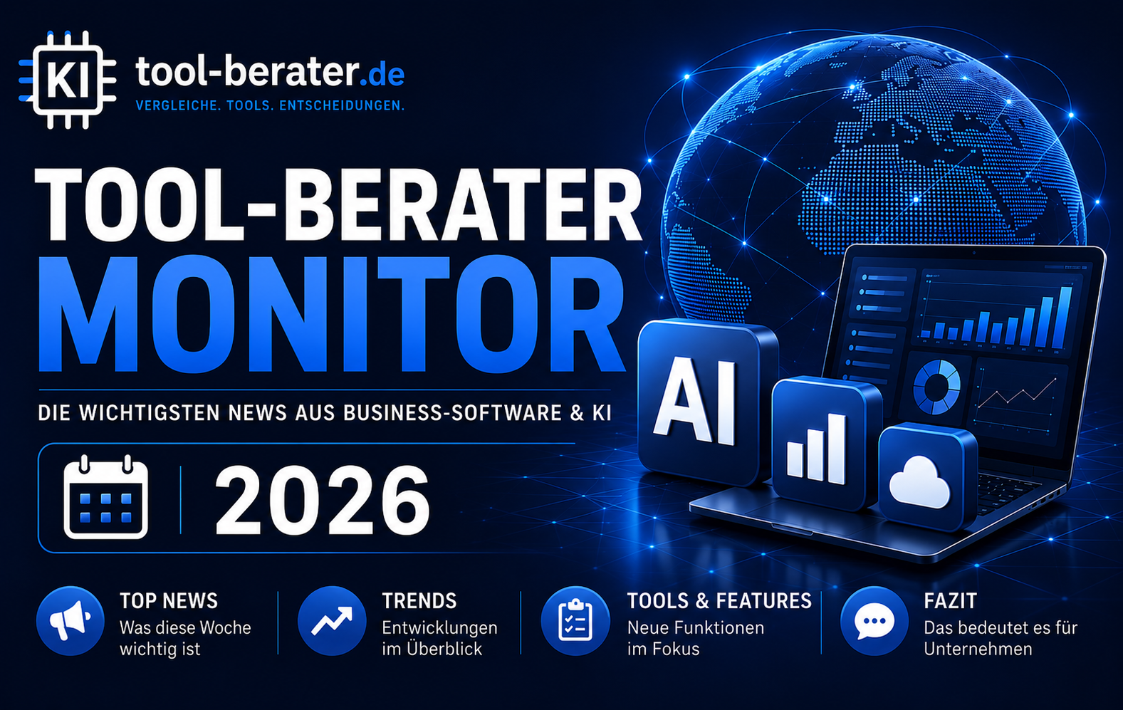 Tool-Berater Monitor 2026 – Business-Software & KI